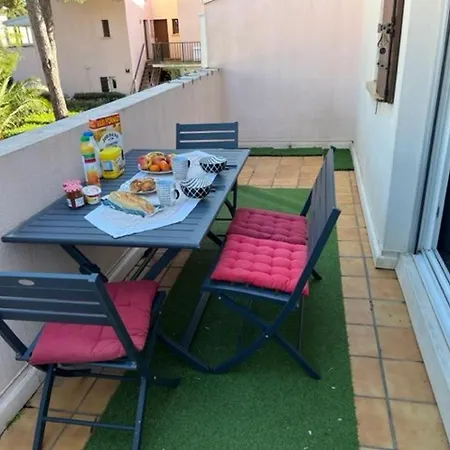 דירה Superbe T2 Avec Piscine, Parking Prive Et Terrasse, Proche Du Village Naturiste Et Du Port - Fr-1-749-17